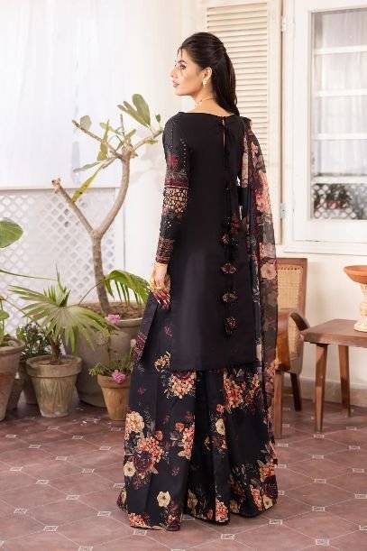 IZNIK KOYAL BLACK LAWN