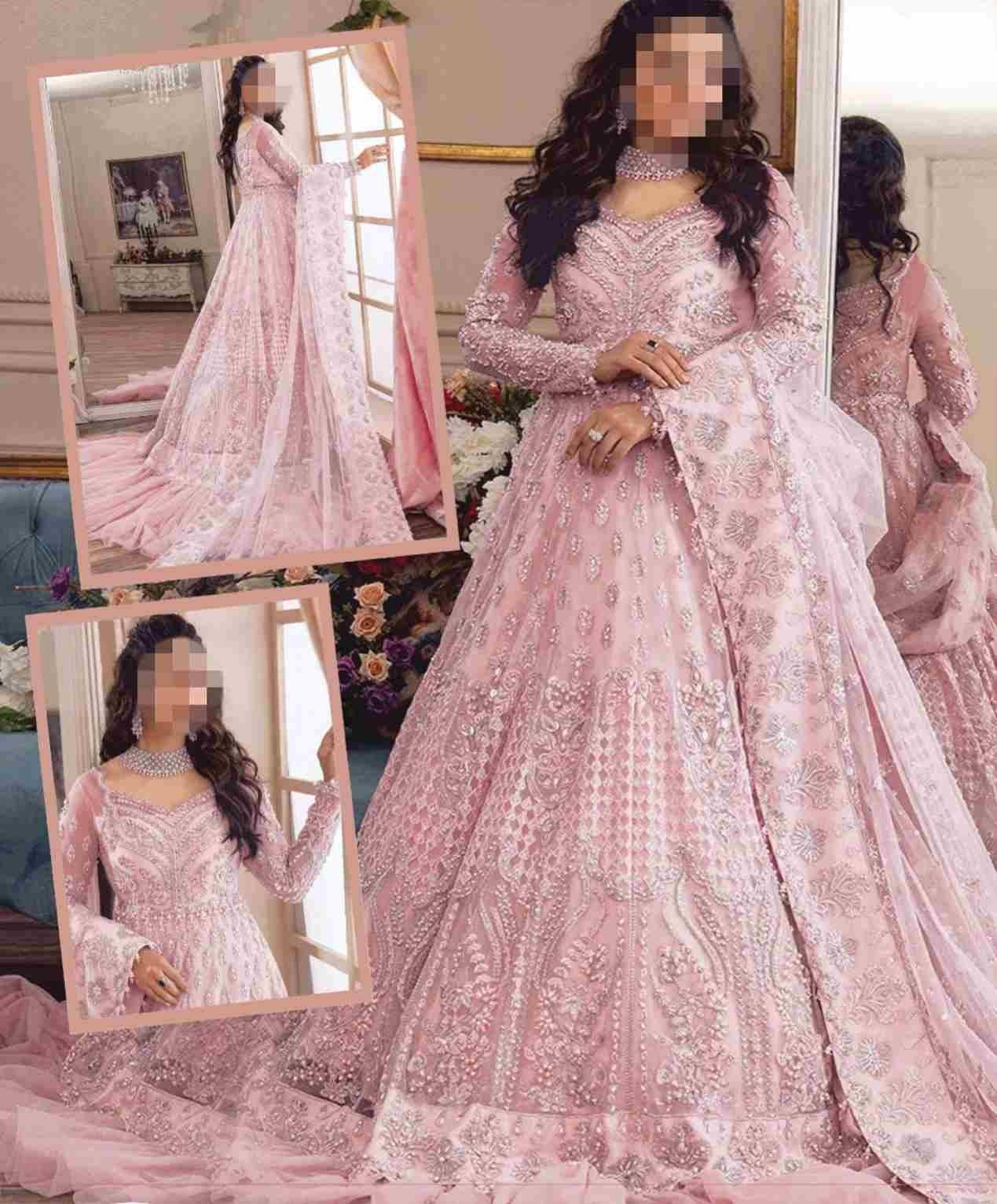 ANAYA FRILL IN PINK MAXI