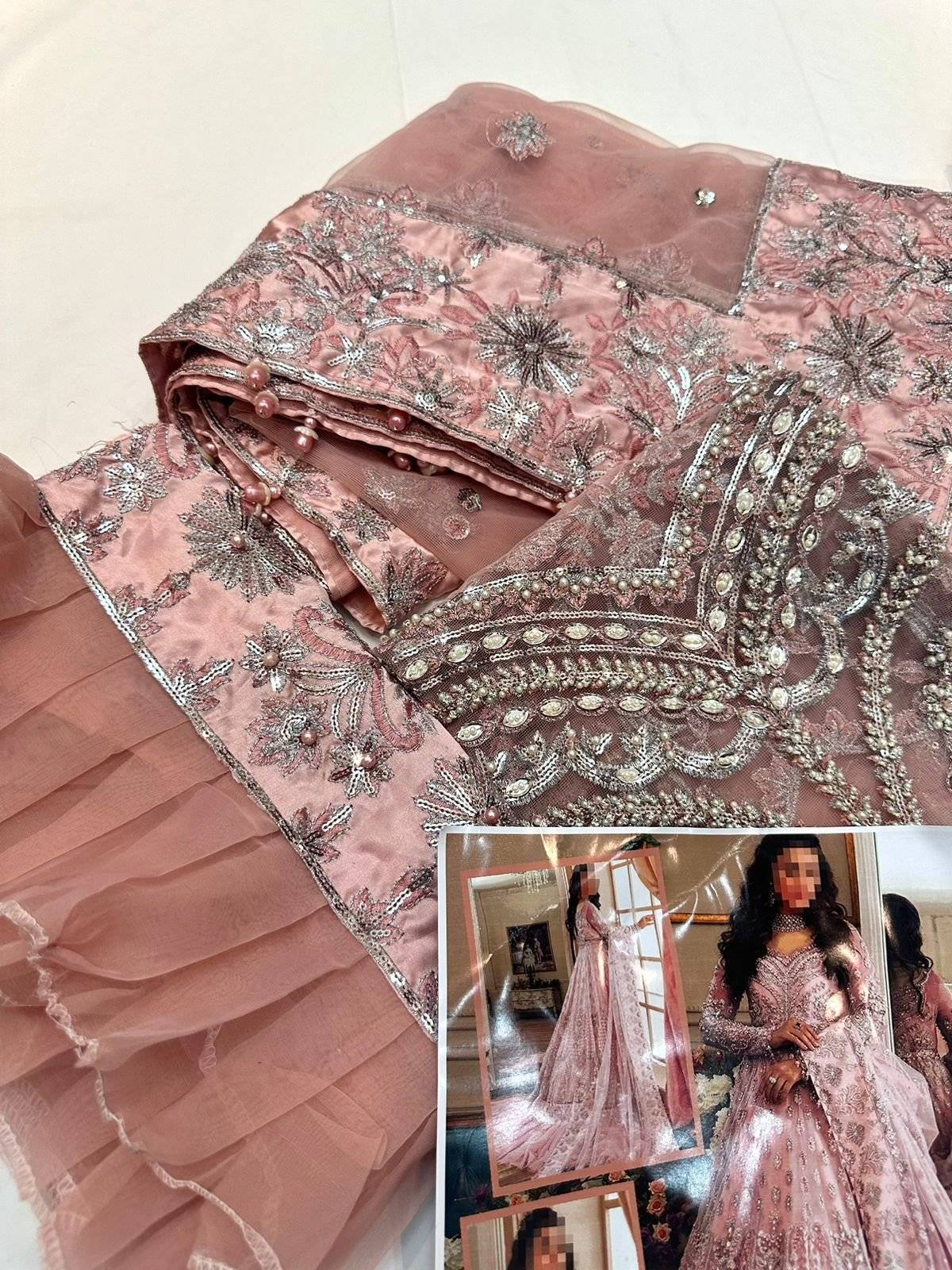 ANAYA FRILL IN PINK MAXI