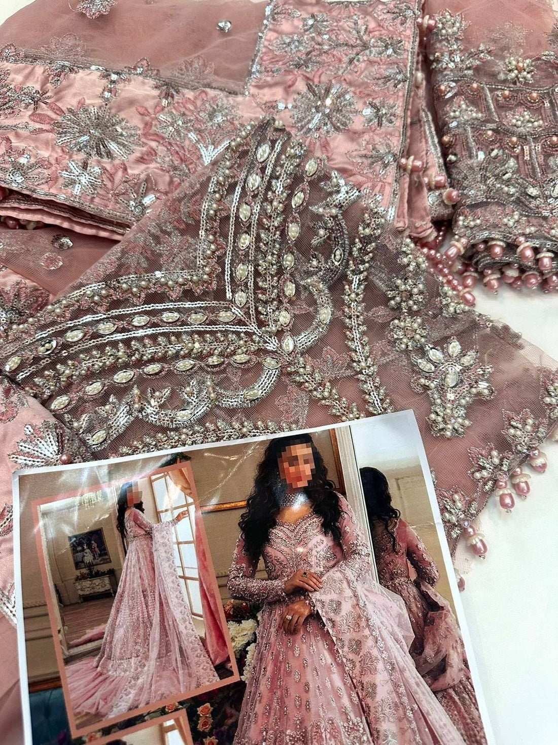 ANAYA FRILL IN PINK MAXI