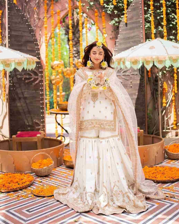 YUMNA ZAIDI NIKKAH LOOK