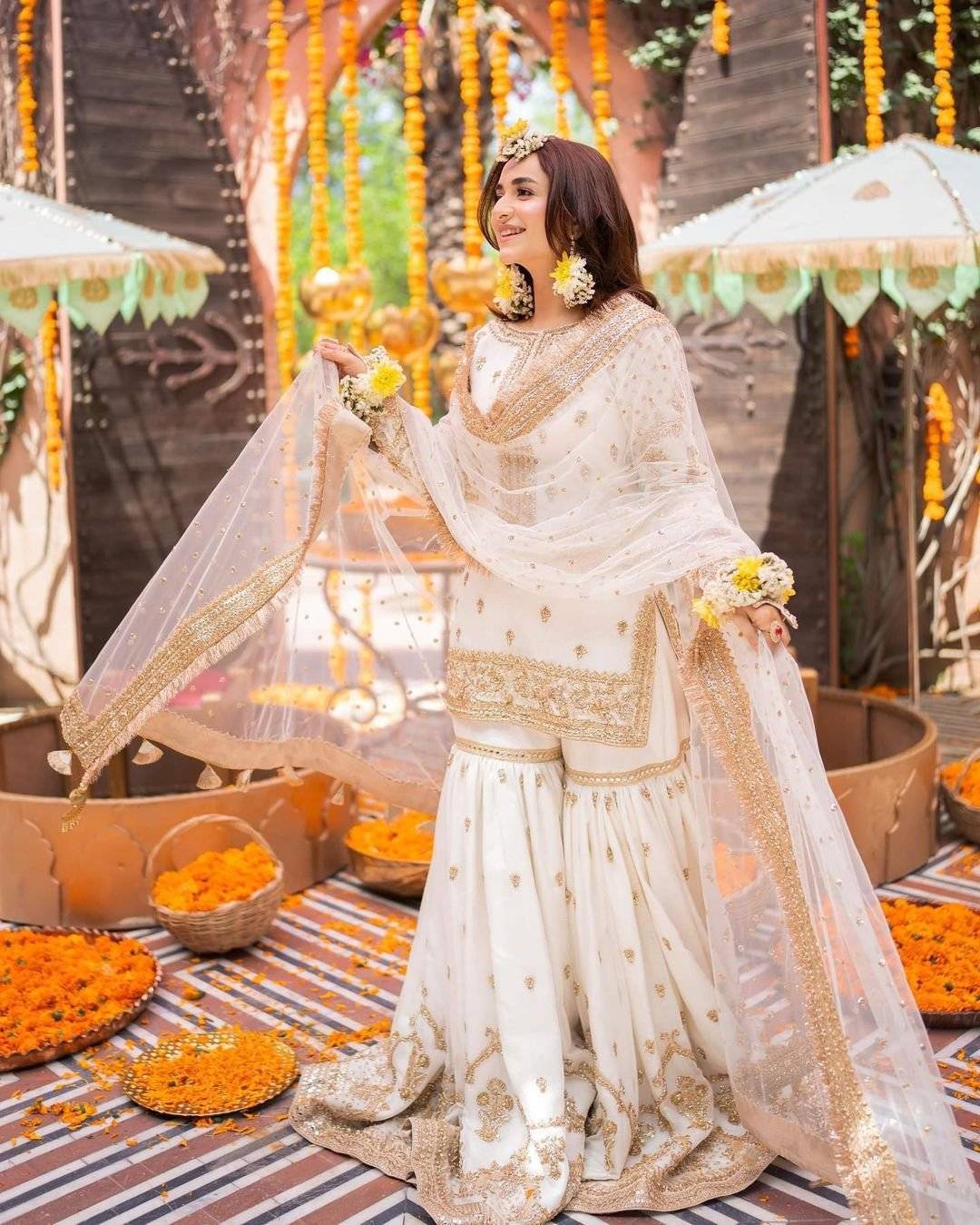 YUMNA ZAIDI NIKKAH LOOK
