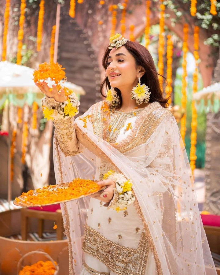 YUMNA ZAIDI NIKKAH LOOK