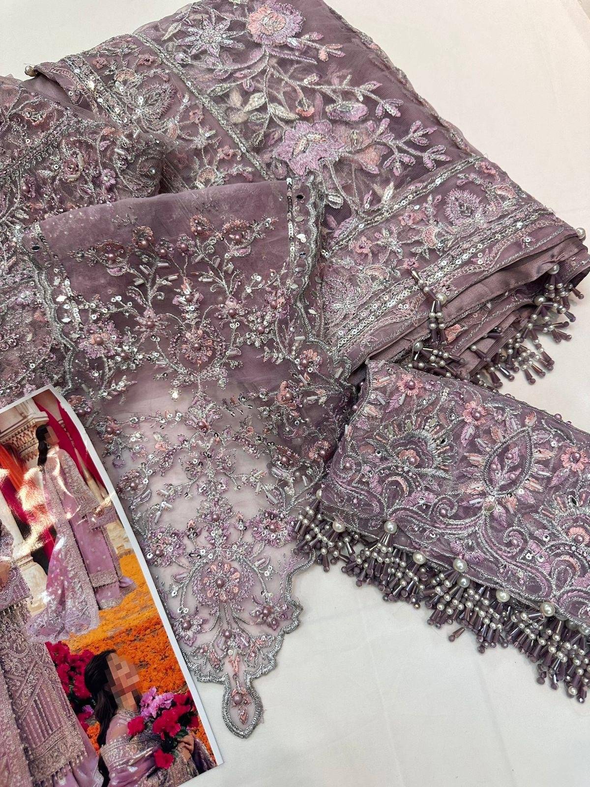SAJAL ALY - PASTEL PURPLE