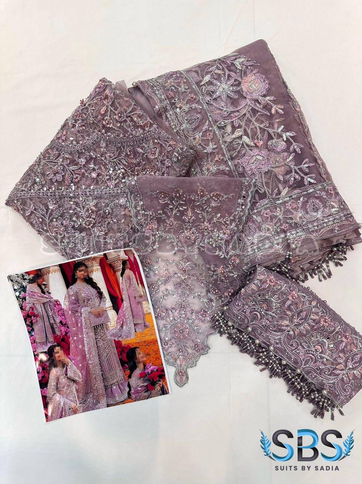 SAJAL ALY - PASTEL PURPLE