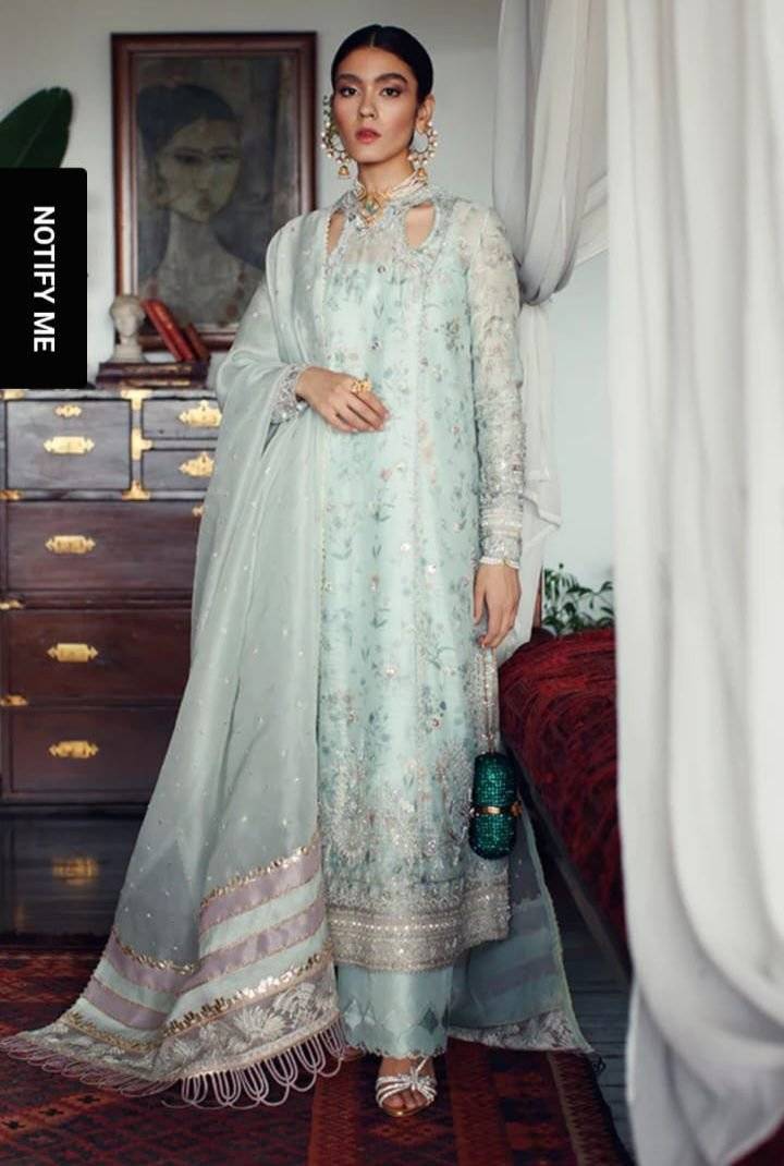 Suffuse pista green khadi net