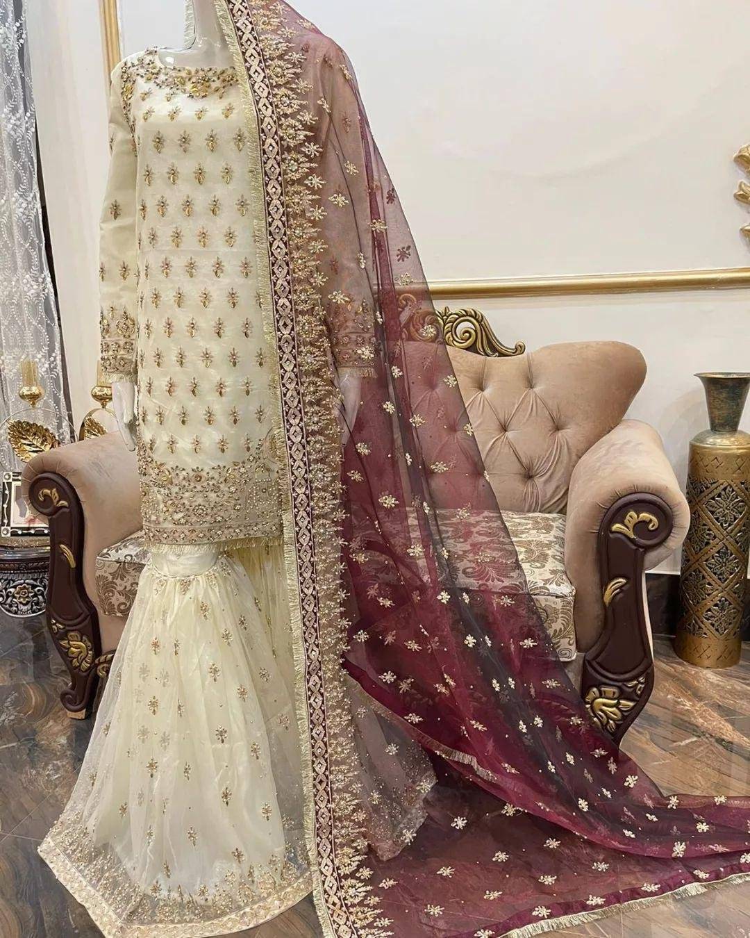 NIKKAH SPECIAL GHARARA