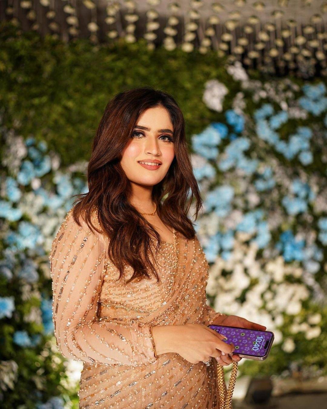 AROOJ JATOI SAREE IN CHIFFON