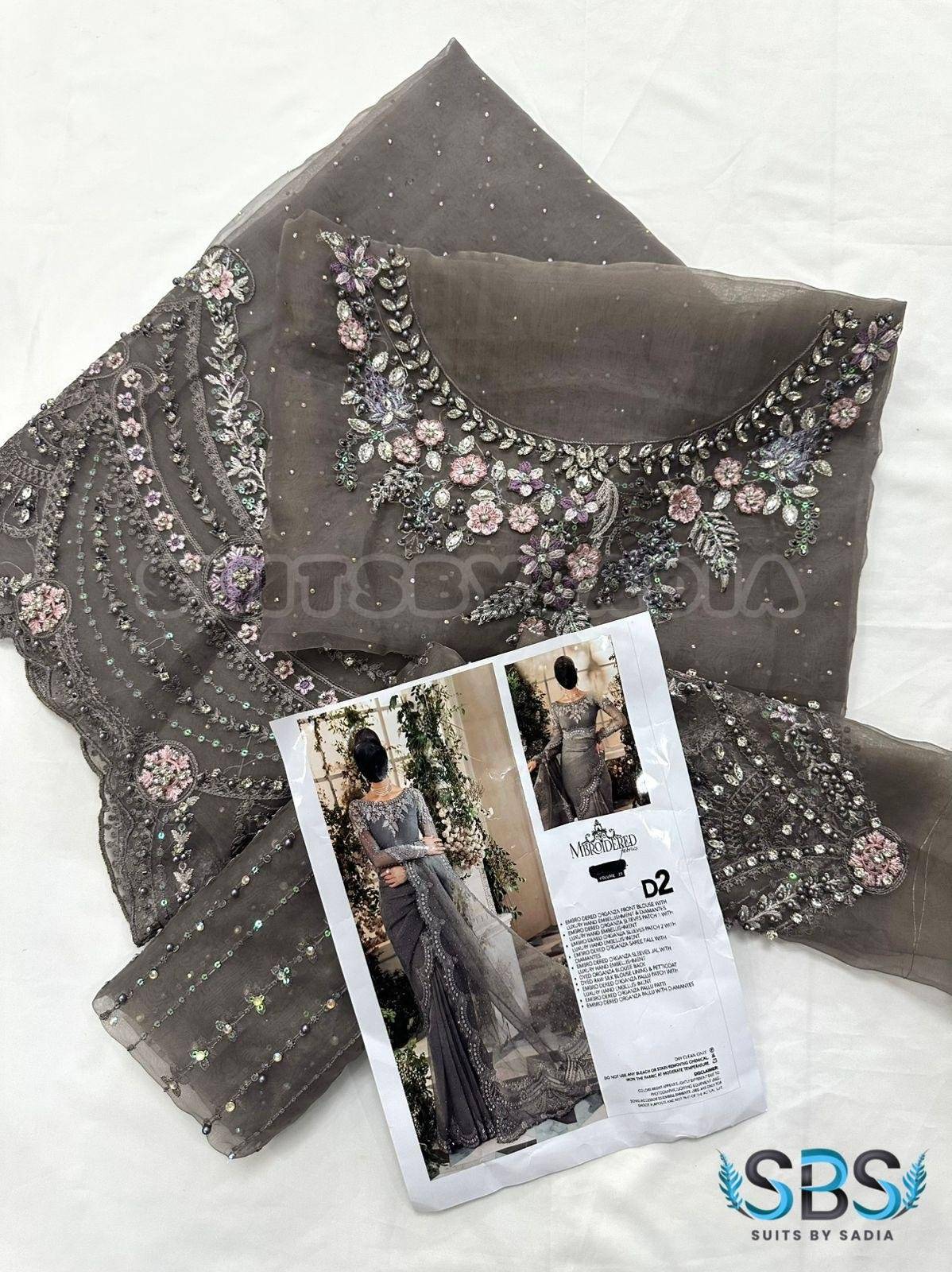M.B Greey Saree 24