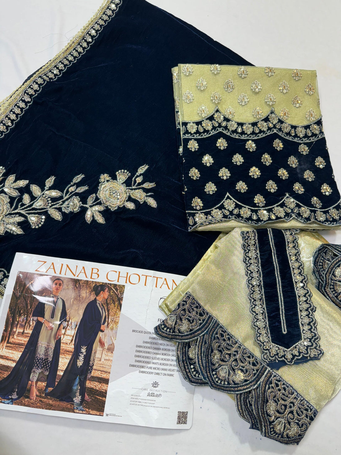ZAINAB CHOTTANI BROCADE NEW