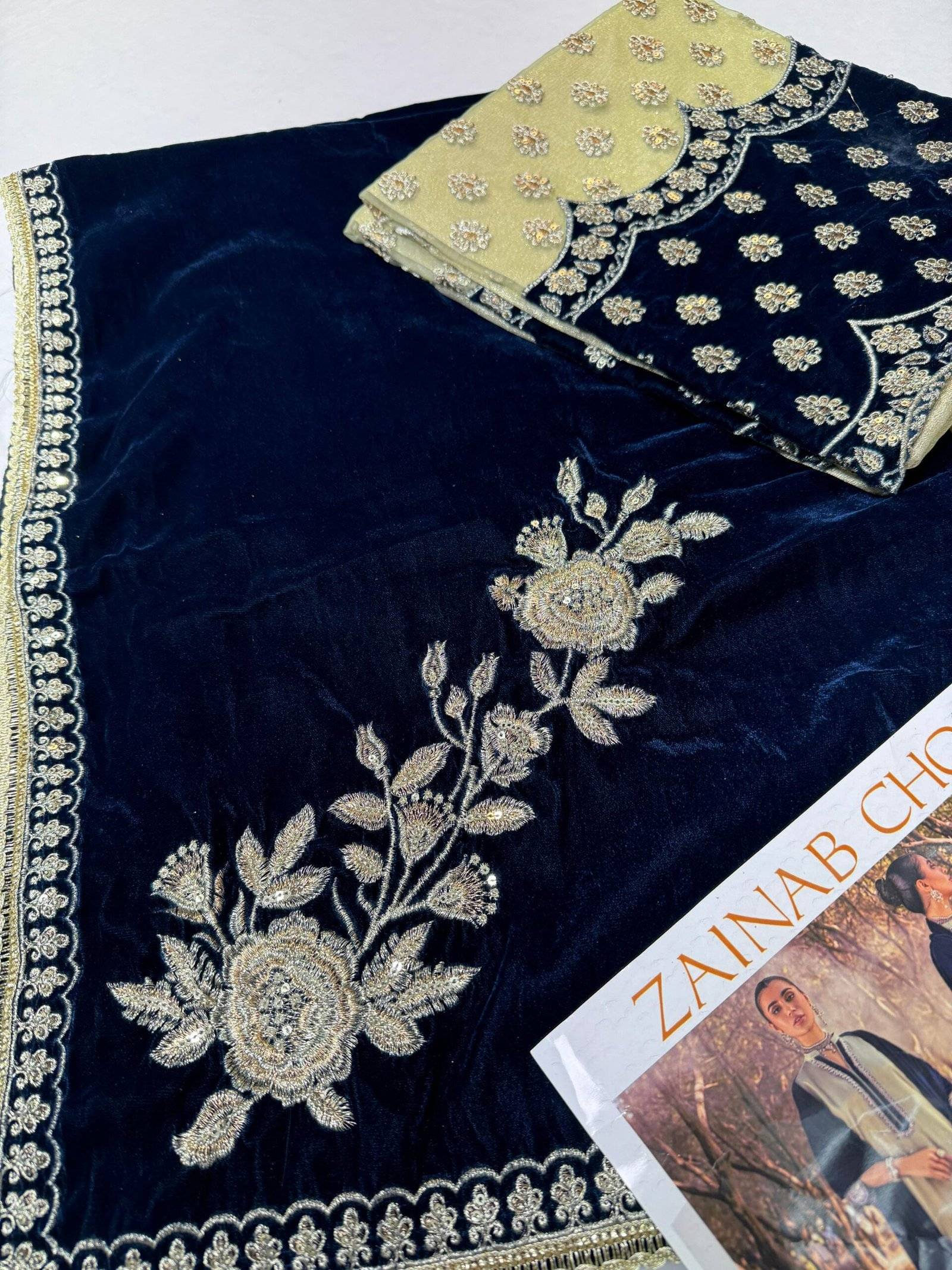ZAINAB CHOTTANI BROCADE NEW
