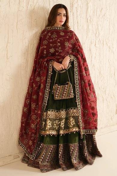 JAZMIN ANARKALI VELVET LENGHA