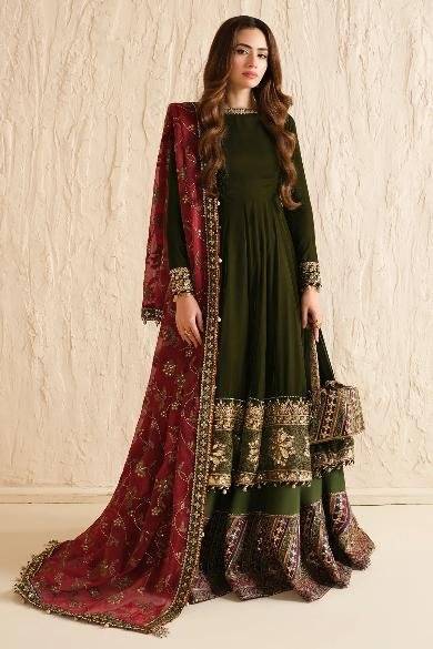 JAZMIN ANARKALI VELVET LENGHA