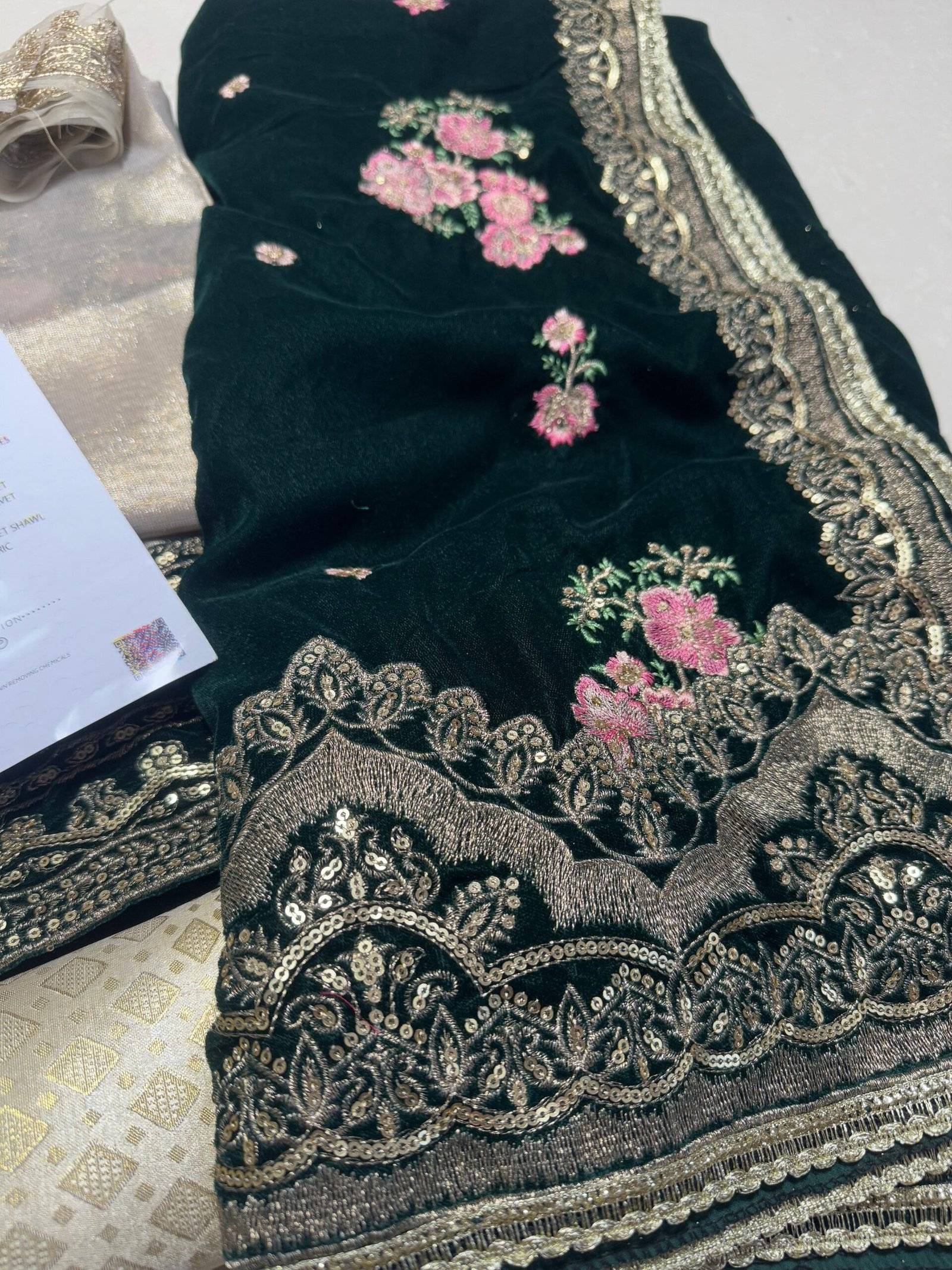 ZAINAB CHOTANI TISSUE VELVET