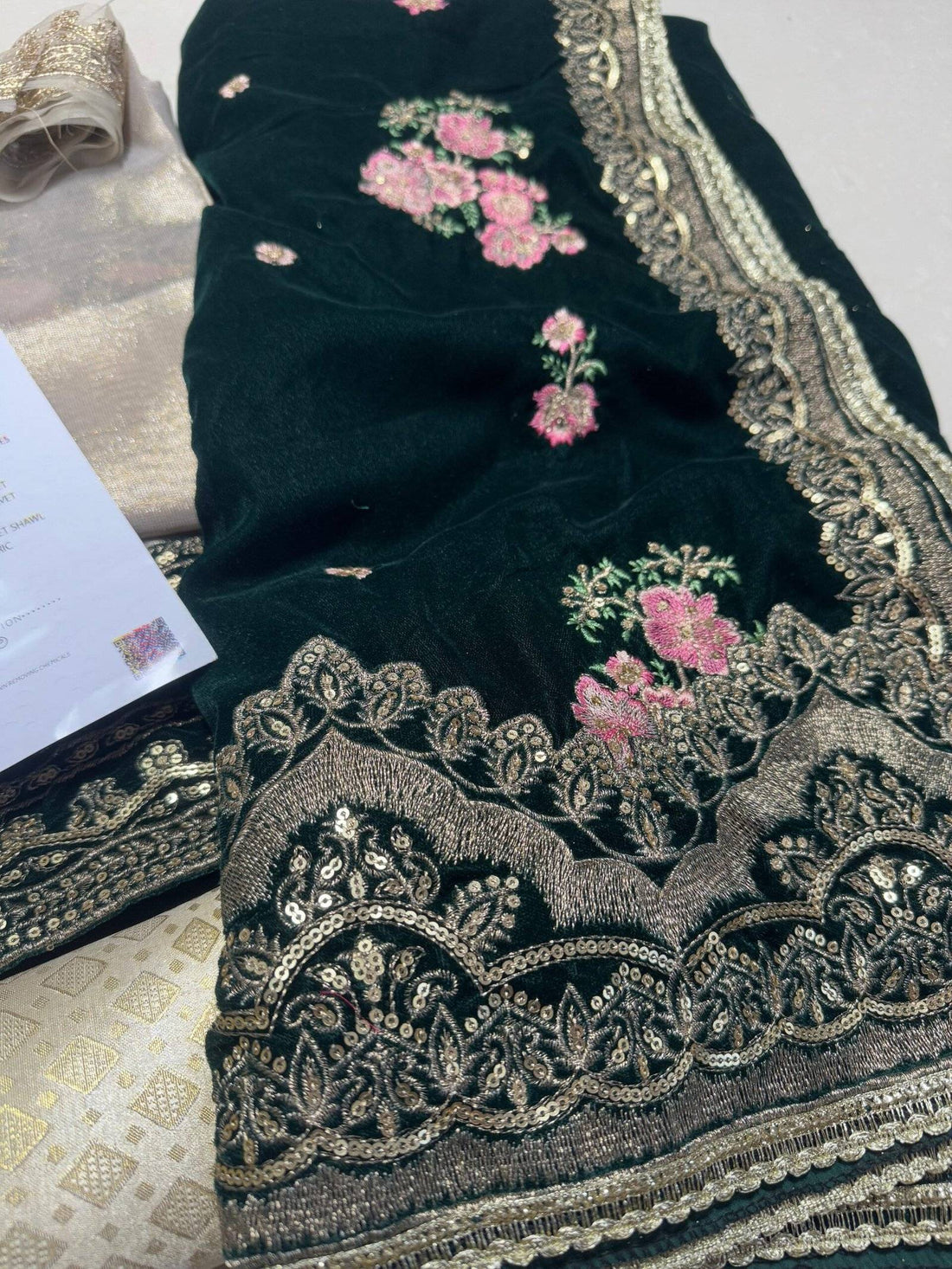 ZAINAB CHOTANI TISSUE VELVET