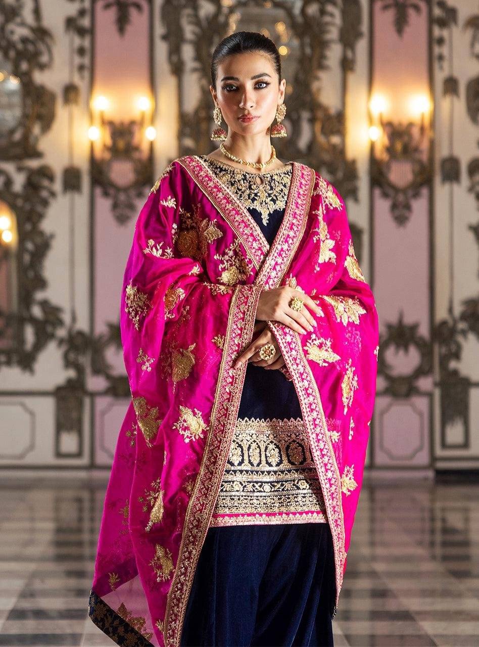 ZAINAB CHOTANI VELVET SOLIDS