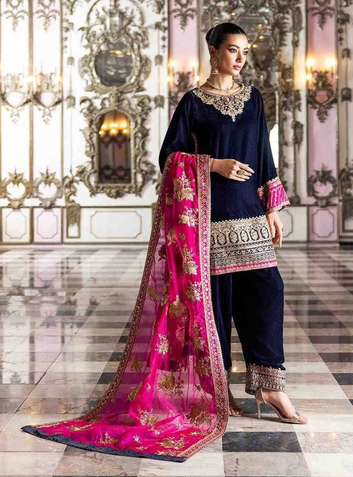 ZAINAB CHOTANI VELVET SOLIDS