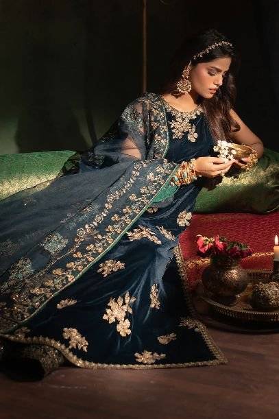 IZNIK TEAL VELVET