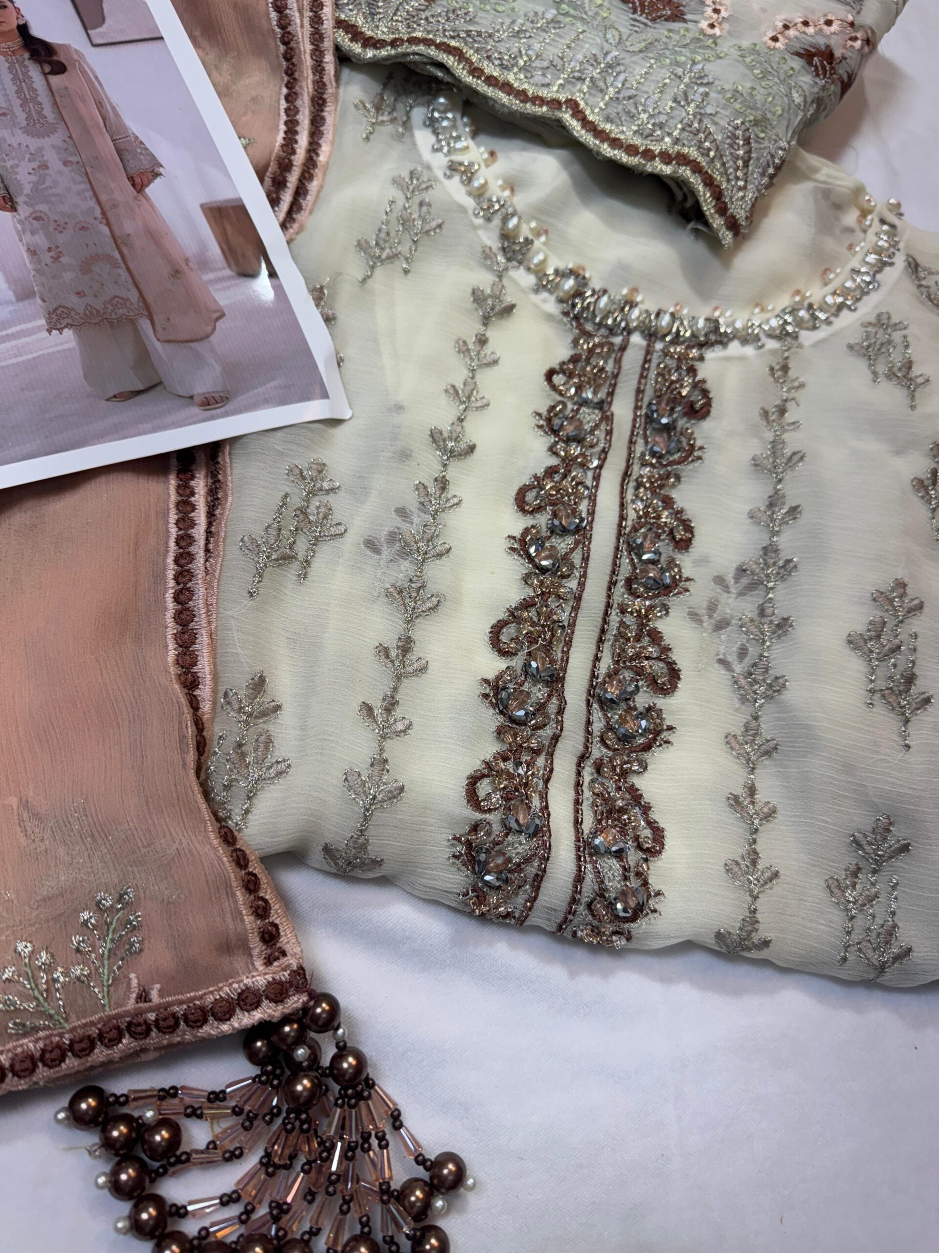 FLOSSIE SEMI PURE CHIFFON MIA