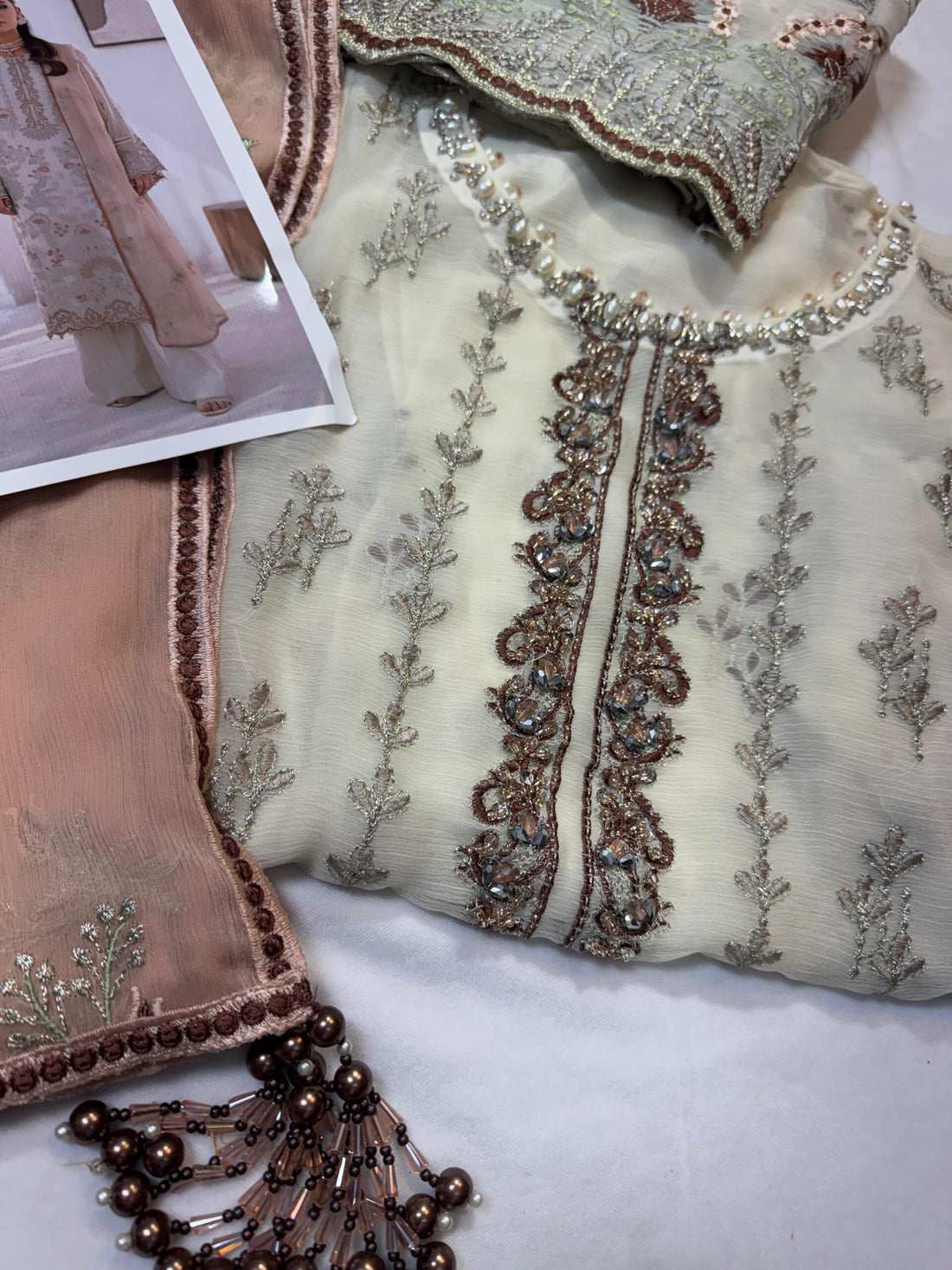 FLOSSIE SEMI PURE CHIFFON MIA