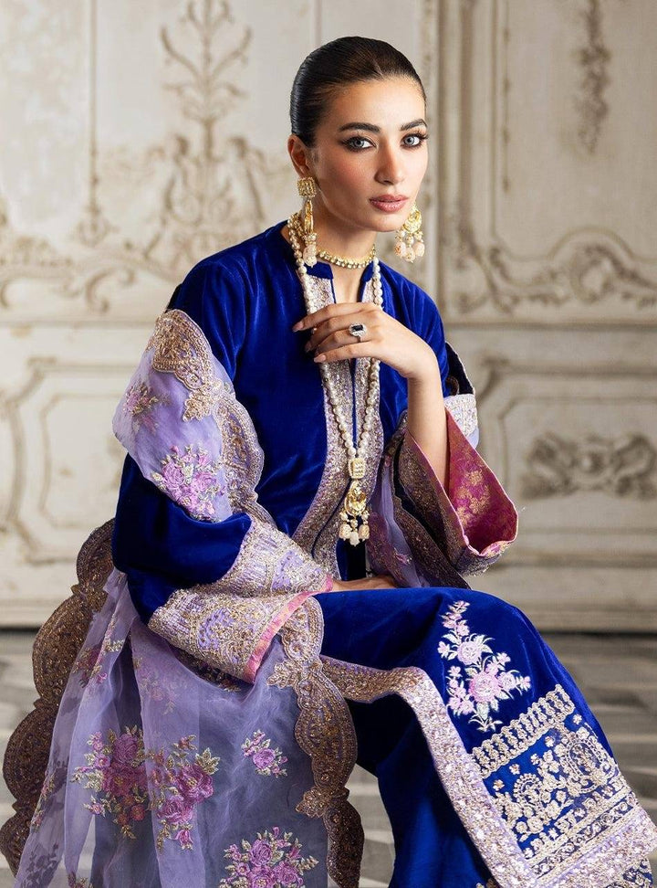 ZAINAB CHOTANI’s Sifra VELVET BLUE