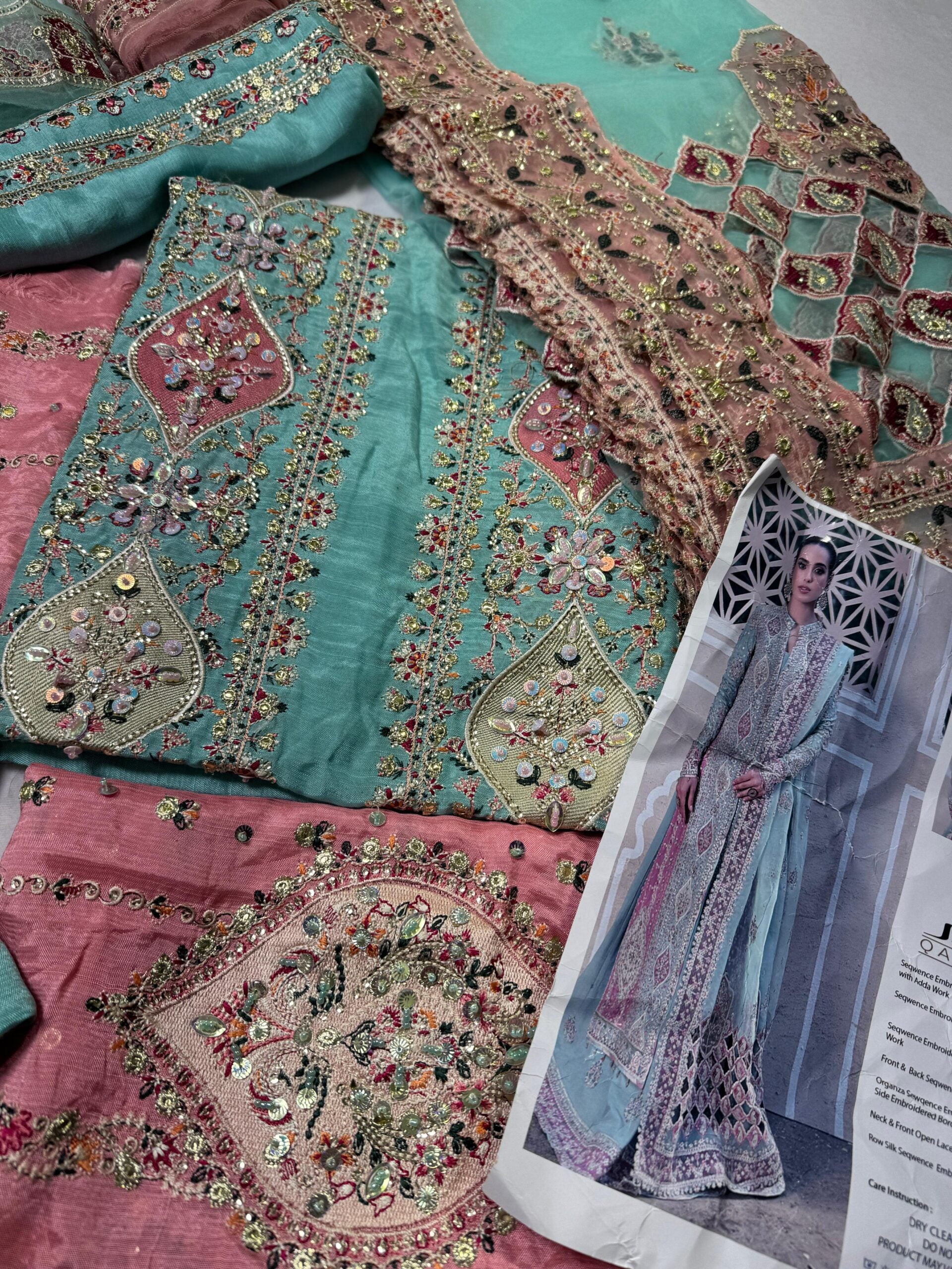 QALAMKAR Singhaar Rawsilk