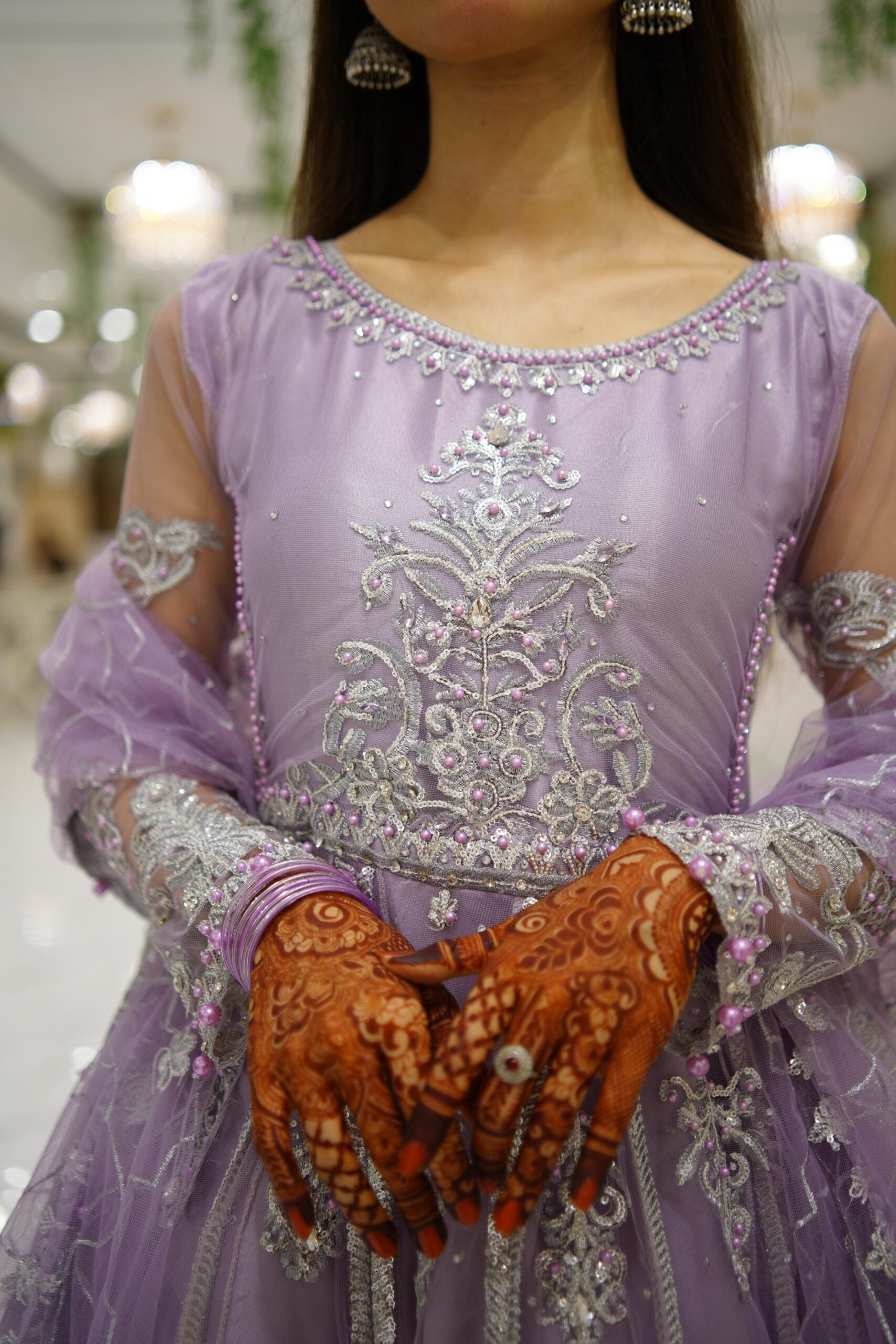 AREEBA Lilac Maxi (Unstitch)