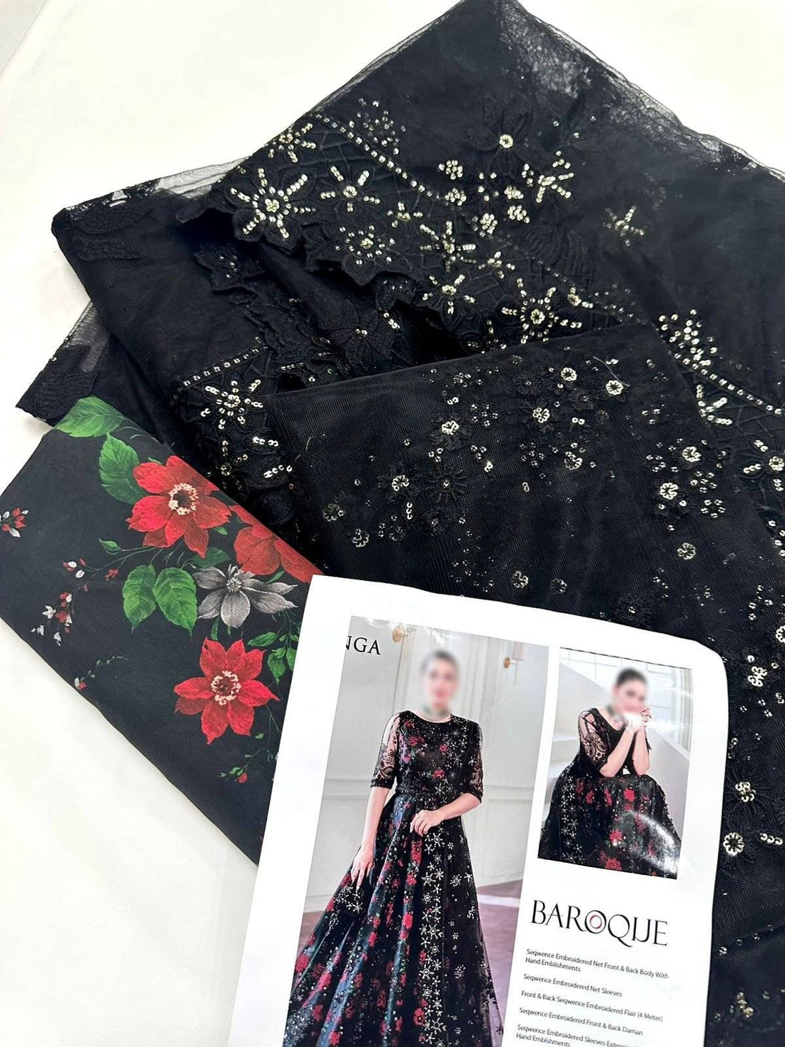 BAROQUE CHANTELE 25 AYZA FROCK
