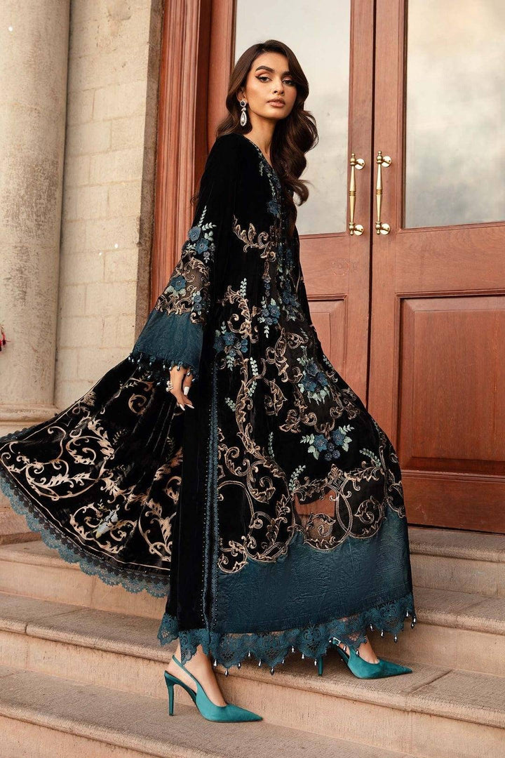 M.B PALACHI VELVET (Teal)
