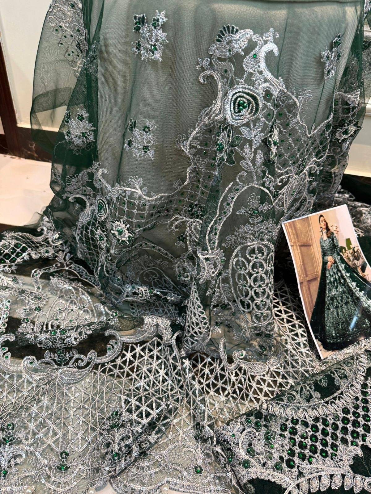 Couture Maxi in pure Green