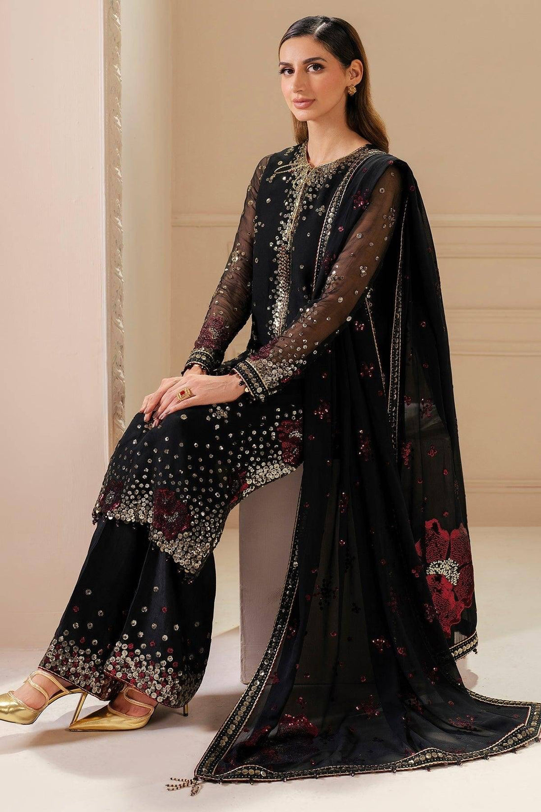 JAZMIN BLING SEQUENCE CHIFFON