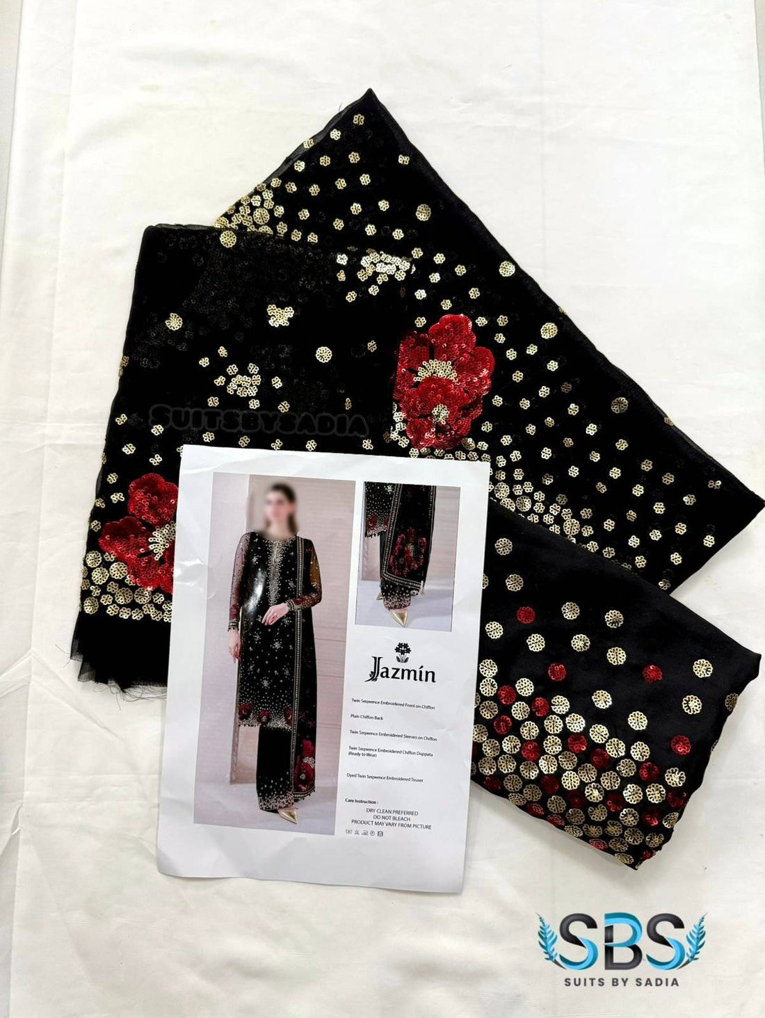 JAZMIN BLING SEQUENCE CHIFFON