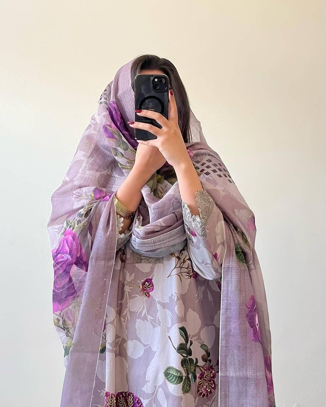 KHADDAR MELO PURPLE-Grey