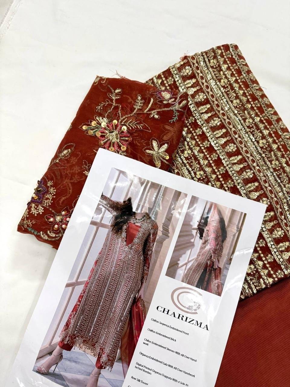CHRIZMA CHIFFON CORAL MAYA
