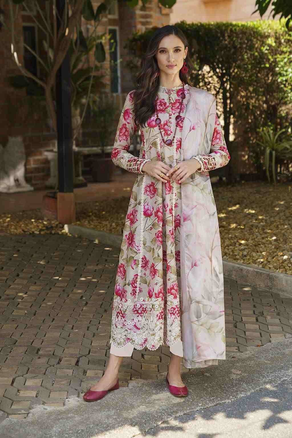 IZNIK CREAM LAWN 01
