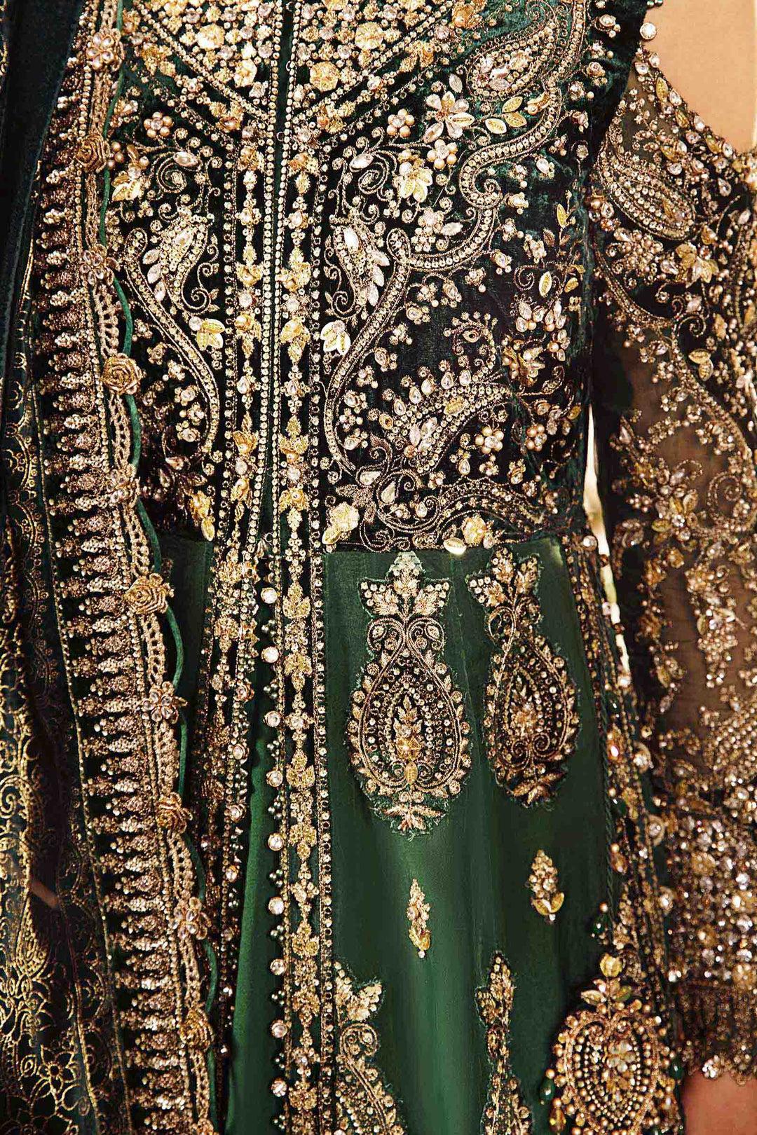 M.B BRIDAL ROYAL GREEN