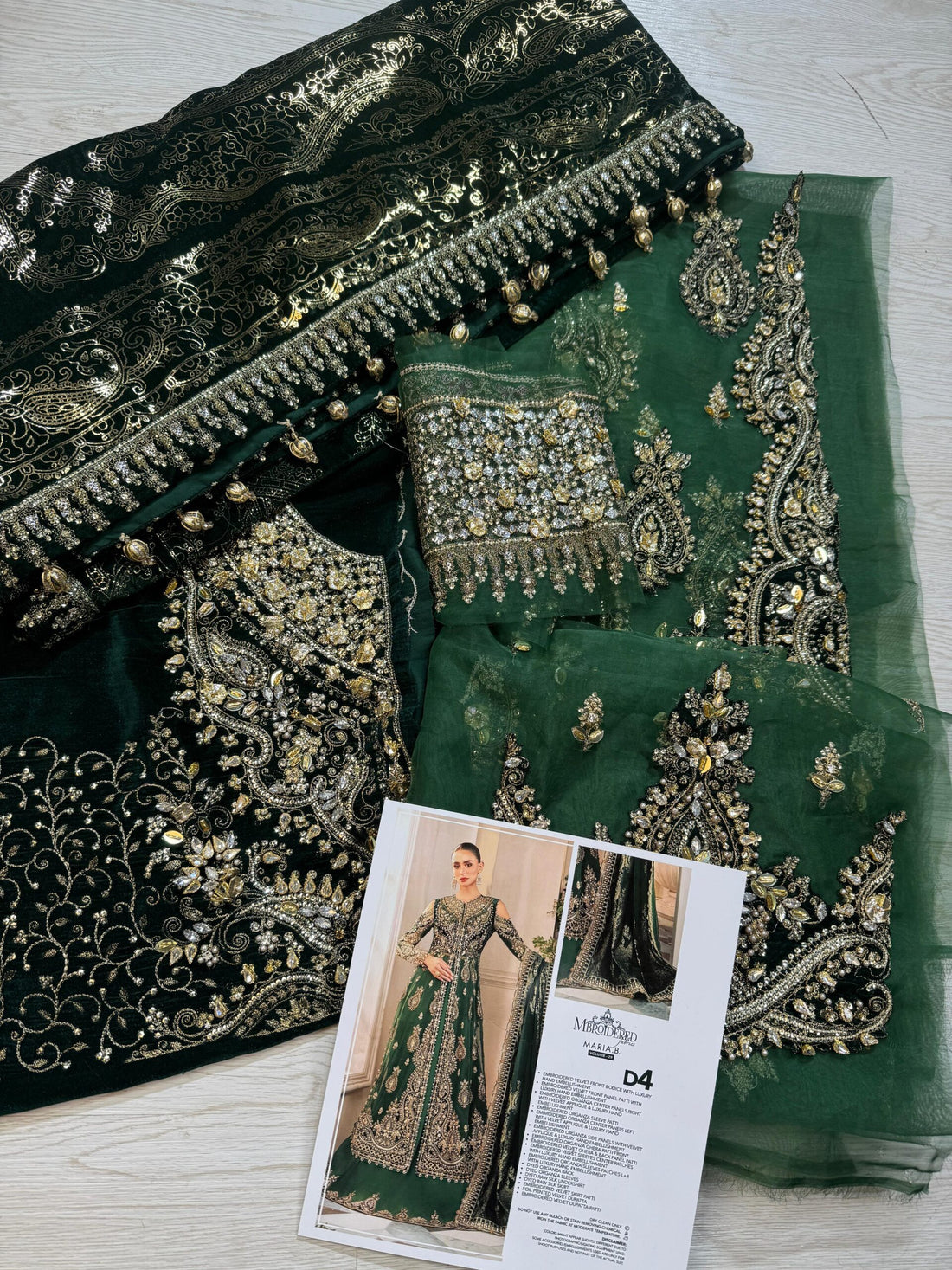 M.B BRIDAL ROYAL GREEN