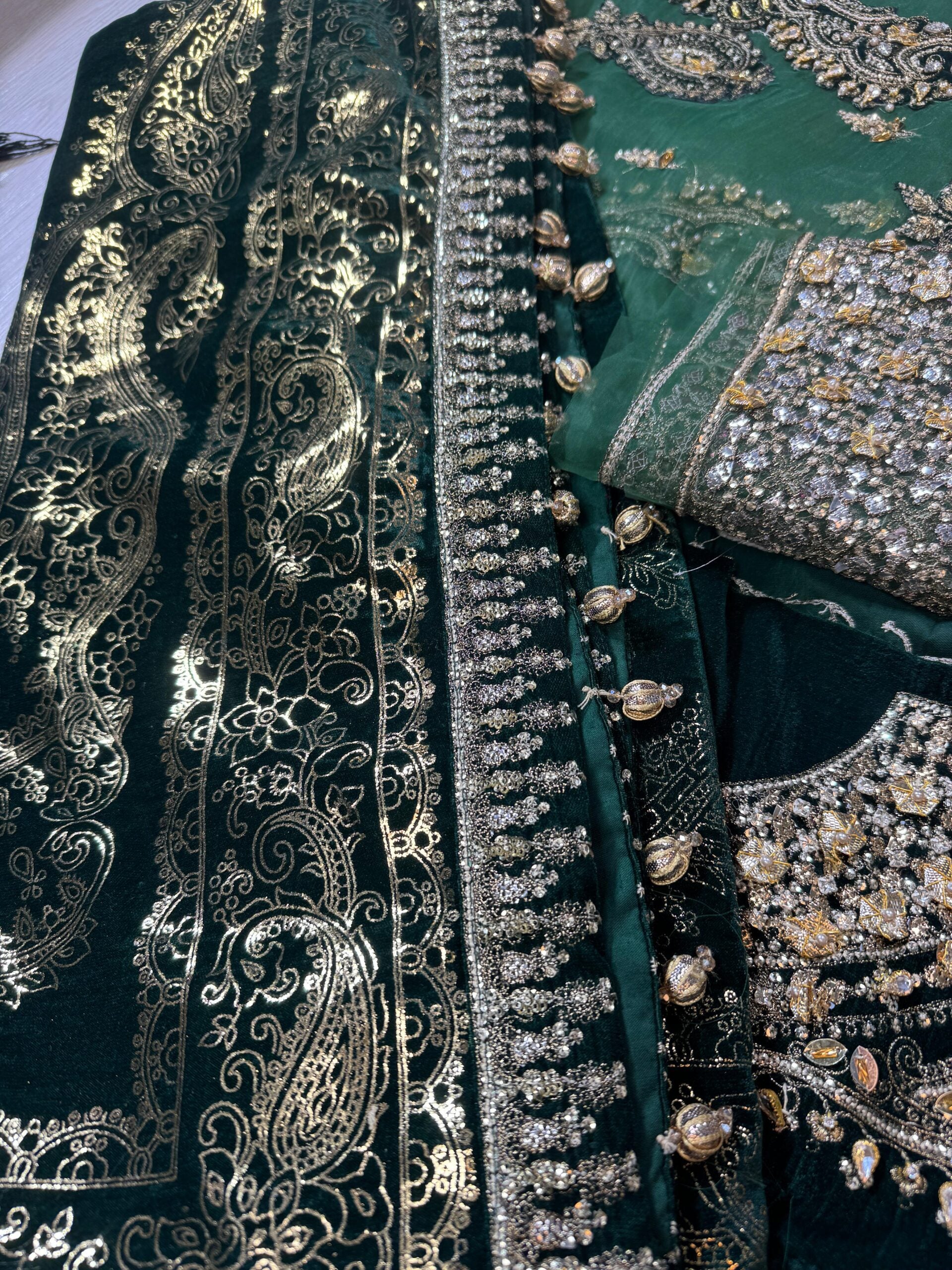 M.B BRIDAL ROYAL GREEN