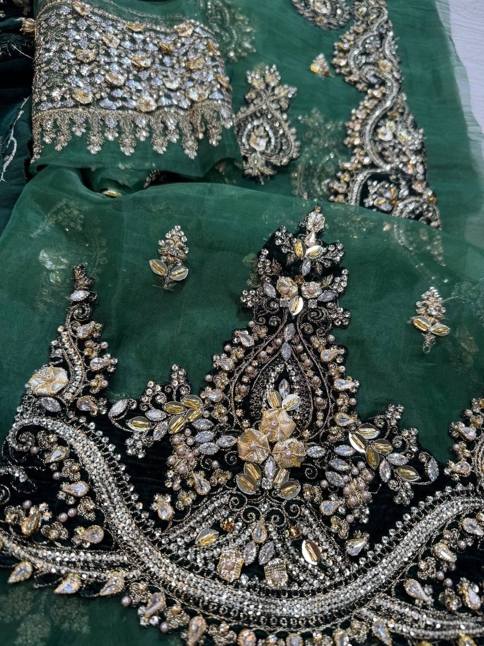 M.B BRIDAL ROYAL GREEN