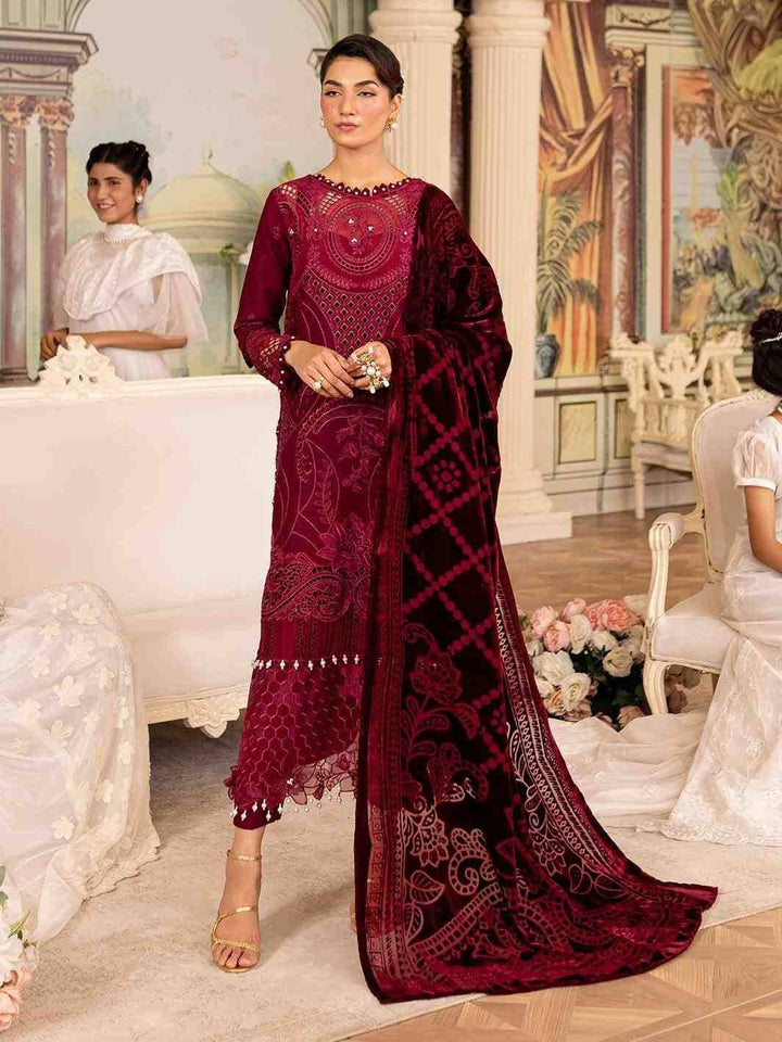 Parishay BAREZE LAWN RED