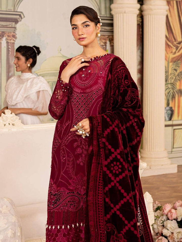 Parishay BAREZE LAWN RED