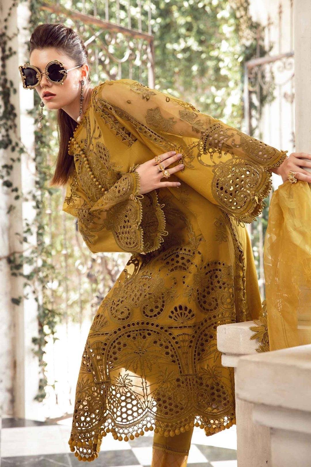 MEBRIODERED LAWN MUSTARD SHIFFLE