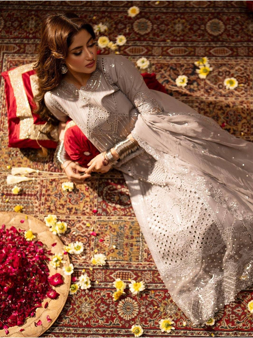 BINILYAS DILBARO LAWN GREY