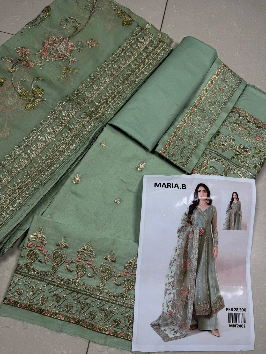 M.B COTTON LAWN PISTA