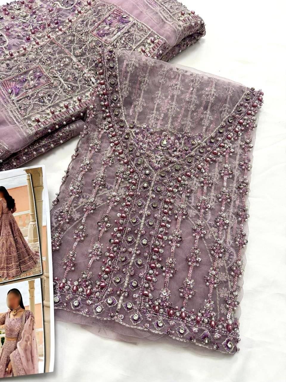 FAIZA SAQ MAXI LILAC HANIA