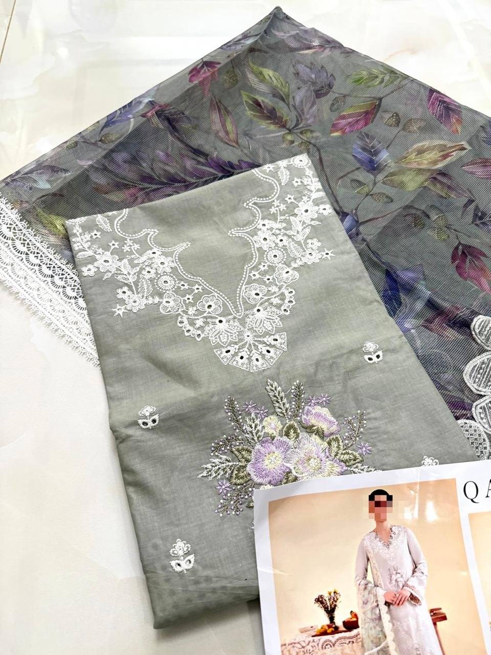 QLINE KARRI QAMKAR GREY LAWN