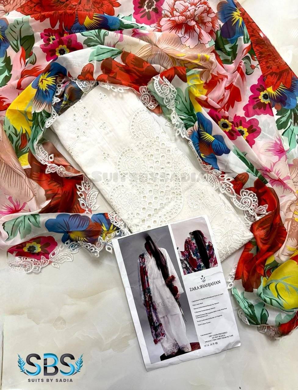 ZARA-SHAHJHAN LAWN || CANNVA