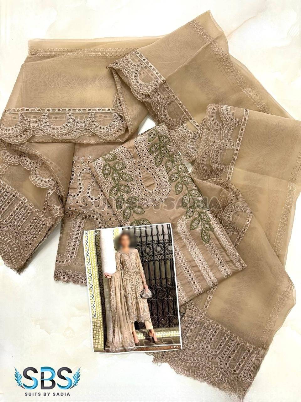 M.B LAWN (Coffee-unstitch)