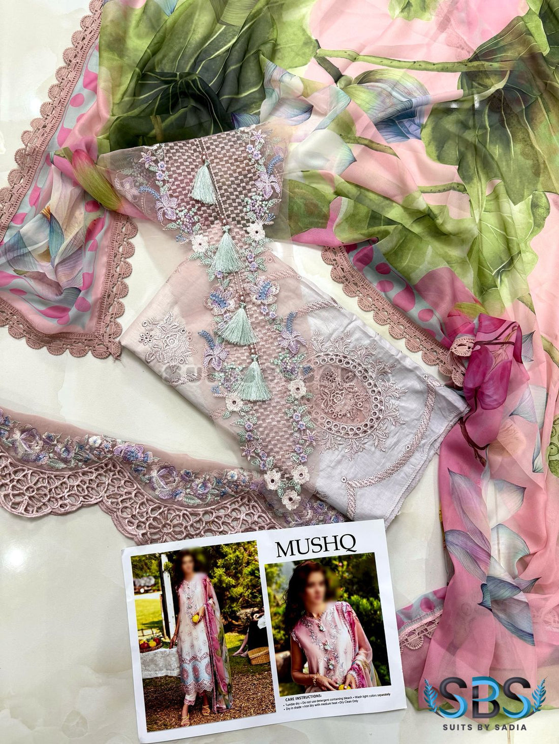 MUSHQ LAWN - PINK POOKIE