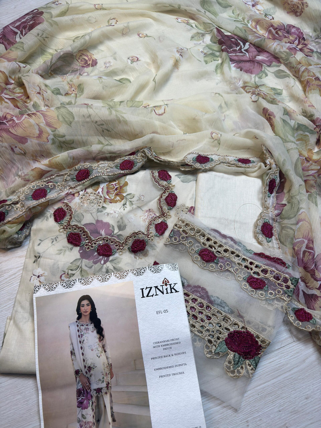 IZNIK LAWN -EFL05